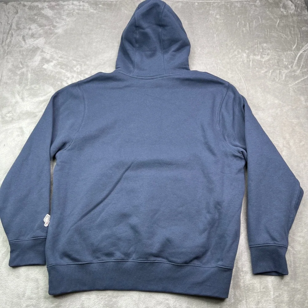 Nike BTS Baskteball Graphic Hoodie Mens XL‎ Blue Fleece Pullover Long Sleeve